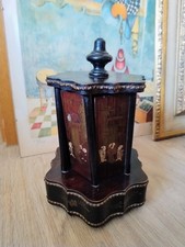 antiker Zigarrendreher Palisander vorm. mit Spieluhr 18.JH-Gehäuse Grundgerüst