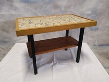 Blumenbank Hocker Tisch 50er