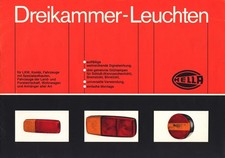 HELLA DREIKAMMER LEUCHTEN -