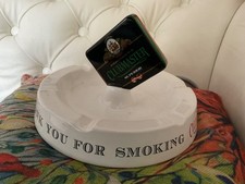 Stammtischaschenbecher Clubmaster Aschenbecher Vintage 23cm Durchmesser Werbung