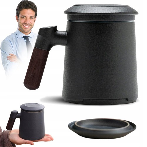 Teetasse mit sieb und - teetasse,