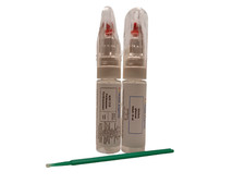 Lackstift Set 2 in 1 geeignet für Mercedes, 744 Brillantsilber Met. 9744/ je20ml