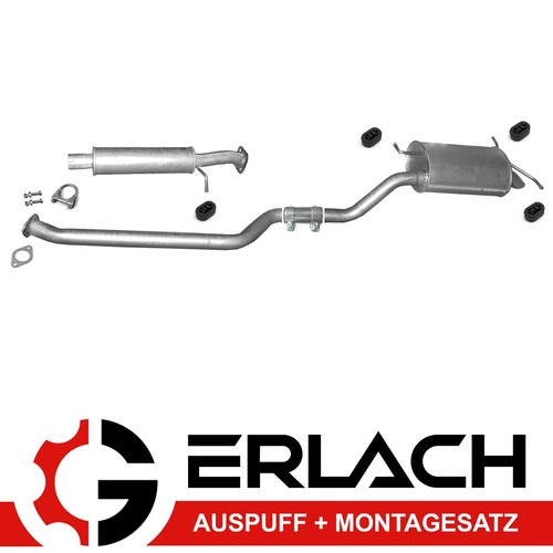 Auspuff für hyundai santa - auspuff,