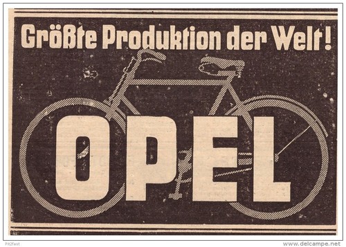 Original werbung 1928 - original,