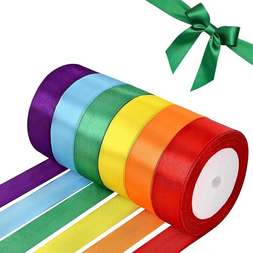 Satinband bänder farben 25 - satinband,