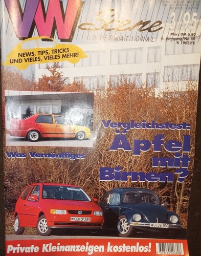 Scene heft 1995 news - vw,