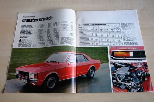 Mot 1976 ford granada 8i - granada, 2.8i