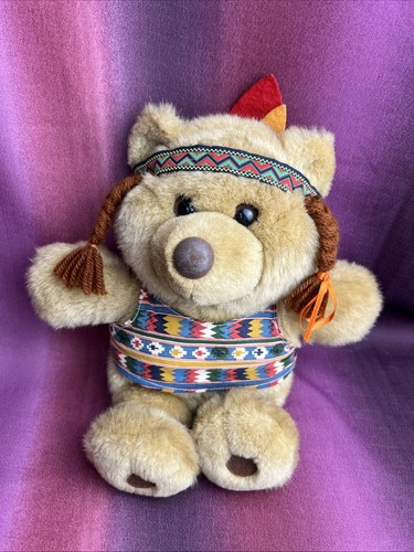 Woolworth teddy bär - teddy, indianer