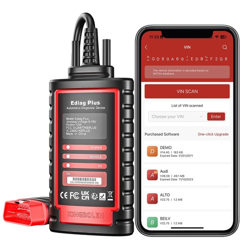 Ediag plus alle - plus, system