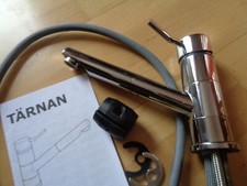 @ Einhand-Mischbatterie @verchromt, ausziehbar, schwenkbarer Hahn@ sehr gepflegt