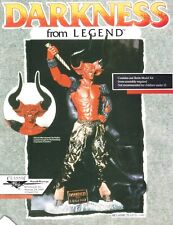 Classic Plastic DARKNESS from LEGEND Resin Model Kit LEGENDE Tim Curry Devil RAR