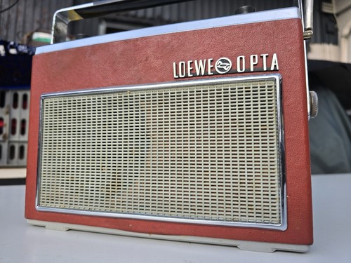 Vintage portable loewen opta - vintage,