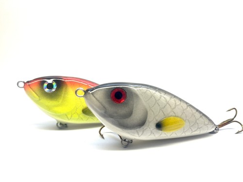 Jerkbait wobbler hecht - 2x, wobbler,