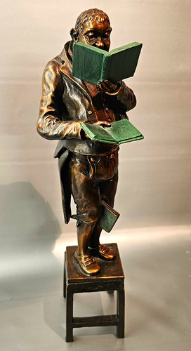 Skulptur der bücherwurm - skulptur, bücherwurm“