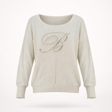 Blumarine Pullover Weiß Big