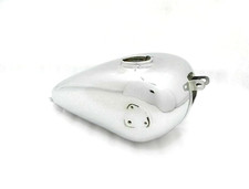 DKW SB200, SB250, SB350, SB500, KS200 STAHL CHROM BENZINTANK + DECKEL