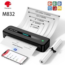 Phomemo M832 A4 Drucker Wireless Bluetooth Thermo-Reisedrucker Inkless Maker DE