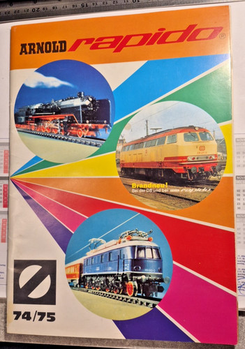 Arnold rapido katalog - rapido, 74/75