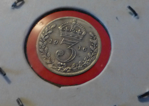 Pence 1916 georg - pence, /