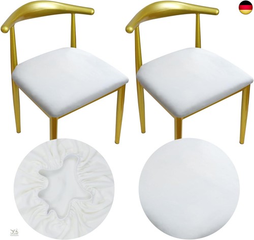 Samt stuhlbezug rund sitzbezug - rund,