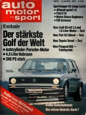 Zeitschrift Auto Motor und