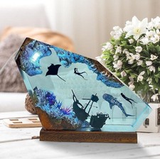 Taucher Schiff Nachtlicht