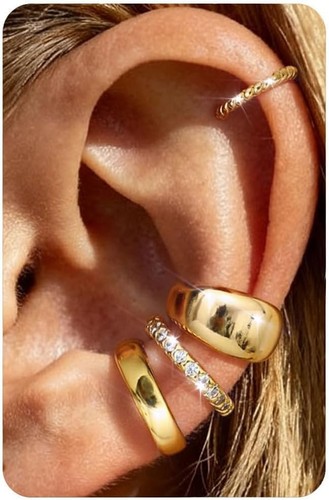 Praktische ohr cuffs - ohr-cuffs, ohne