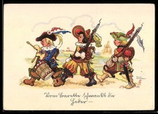 Künstler liesel - künstler-ak,
