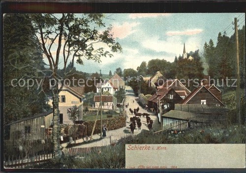 Schierke harz ortsansicht - schierke,