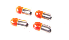 4 Stück BA15S 12V 10W Orange