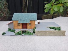 Faller H0 Nr. 158 Güterschuppen aus Holz, Fertigmodell. 