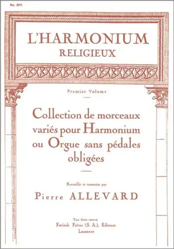 Harmonium religieux vol - vol, 1