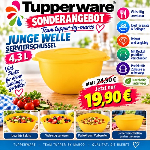 Tupperware junge welle - tupperware,