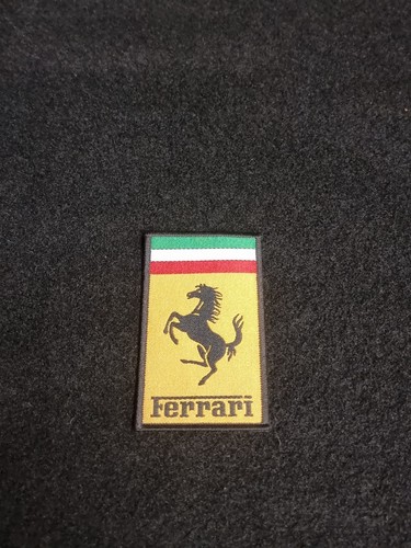Vintage ferrari stoff patch - vintage,
