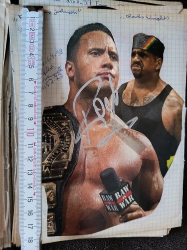The rock dude love autogramm - the,
