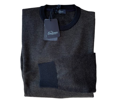 Blau cashmere herren strick - cashmere,