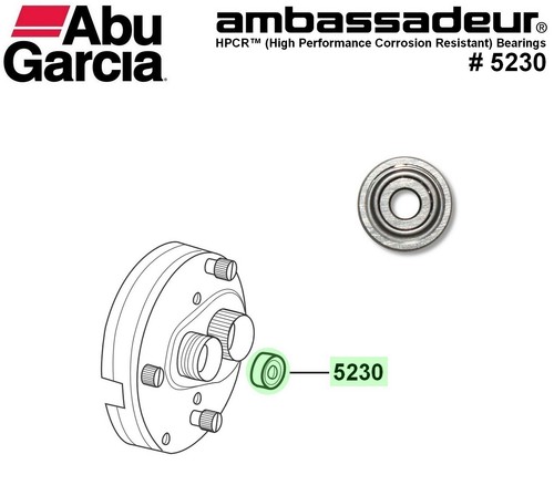 Abu garcia ersatzteil 5230 - ersatzteil,