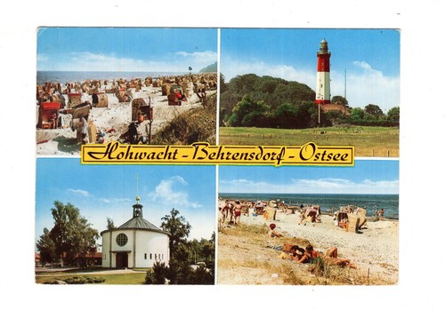 Ansichtskarte hohwacht - ansichtskarte,