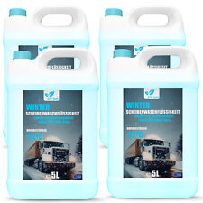 20 LITER SCHEIBENFROSTSCHUTZ -20°C SCHEIBENKLAR WINTER KLARSICHT FERTIG 4 x 5L