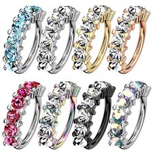 Tragus Ohr Helix Nasen Septum