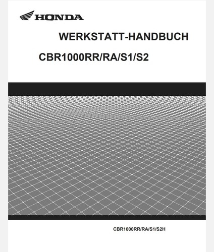 Werkstatthandbuch pdf honda - werkstatthandbuch,
