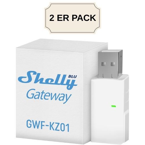 2er shelly blu gateway - shelly,