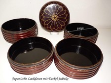 Japanische Lackdosen mit Deckel Jubako