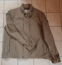 Geox Respira Gr 54 Herren Outdoor Jacke Blouson beige s.g.Zust. versteck Kaputze