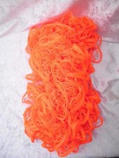 Rüschenschal in neonorange