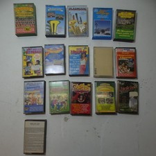 16 Bespielte Musikkassetten