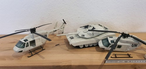 New ray panzer - panzer, hubschrauber