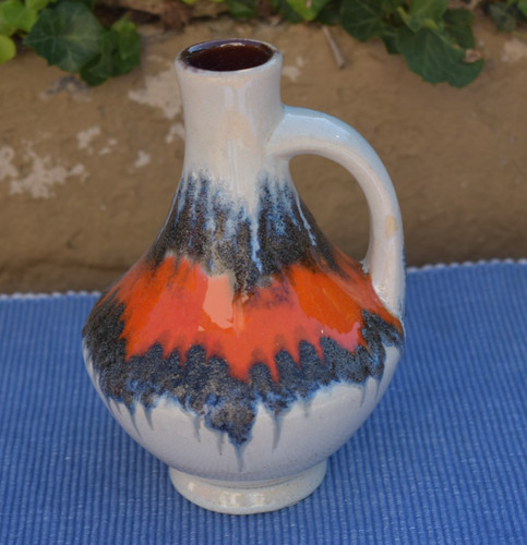 Vintage vase fat lava - fat, 16