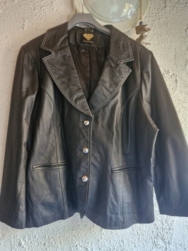 Lederjacke schwarz damen - lederjacke,