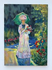 Claude Monet signiertes